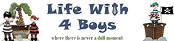 Life with 4 Boys Logo