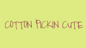 Cotton Pickin Cute Logo