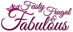Feisty, Frugal, and Fabulous Logo