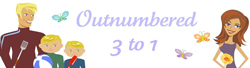 outnumbered 3 to 1 Logo
