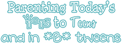 Parenting Today's Tots to Teens and In B Tweens  Logo