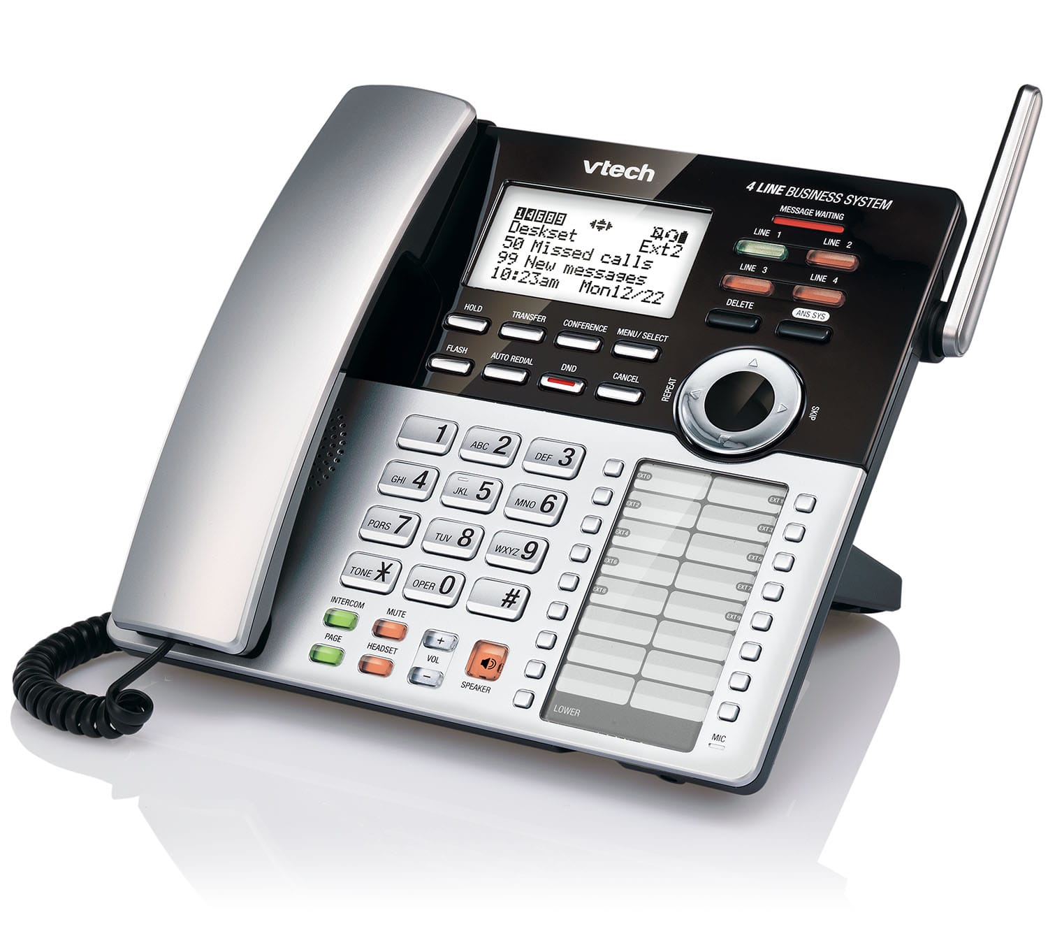 4-Line Small Business Phone System Office Bundle 2 - view 7