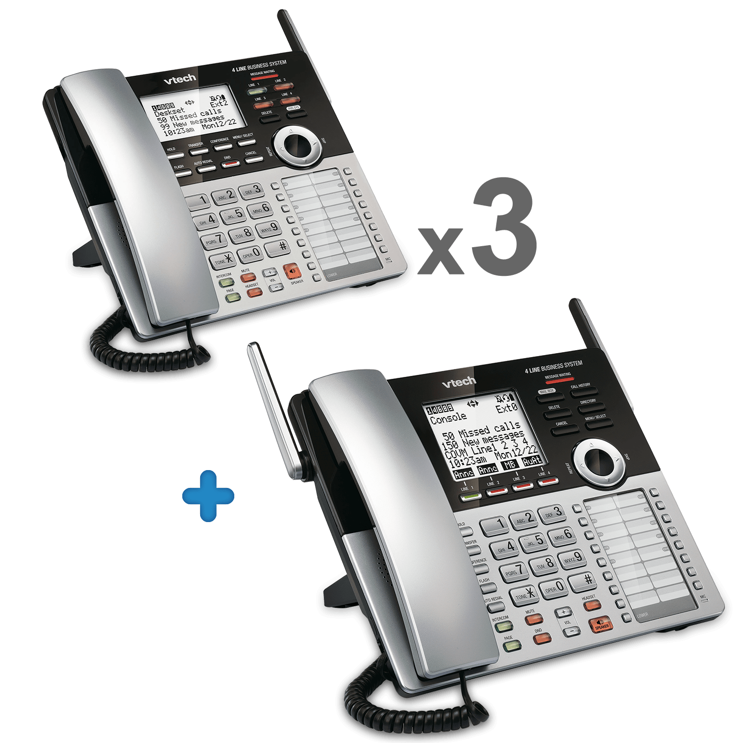 4-Line Small Business Phone System Starter Bundle - view 1