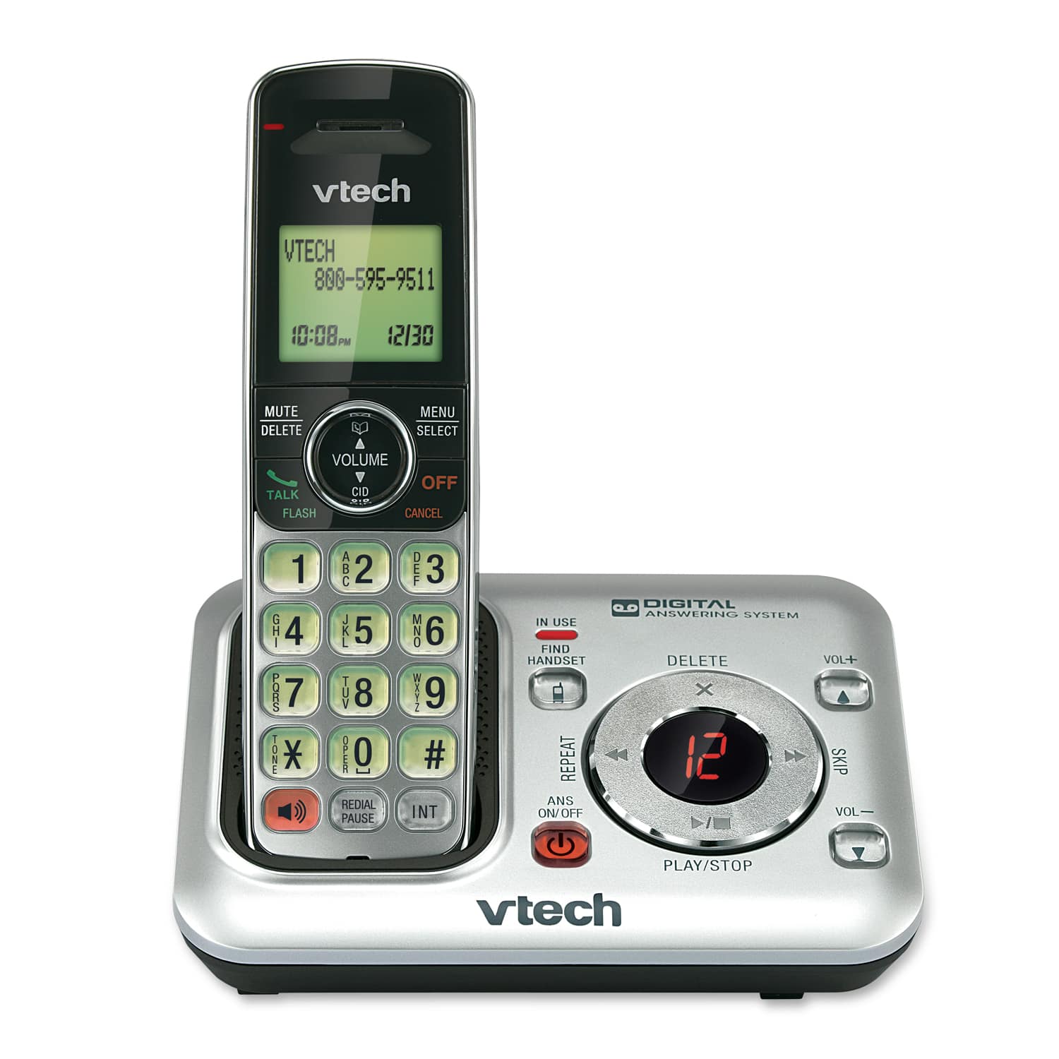Cordless Answering System With Caller Id Call Waiting Cs6429