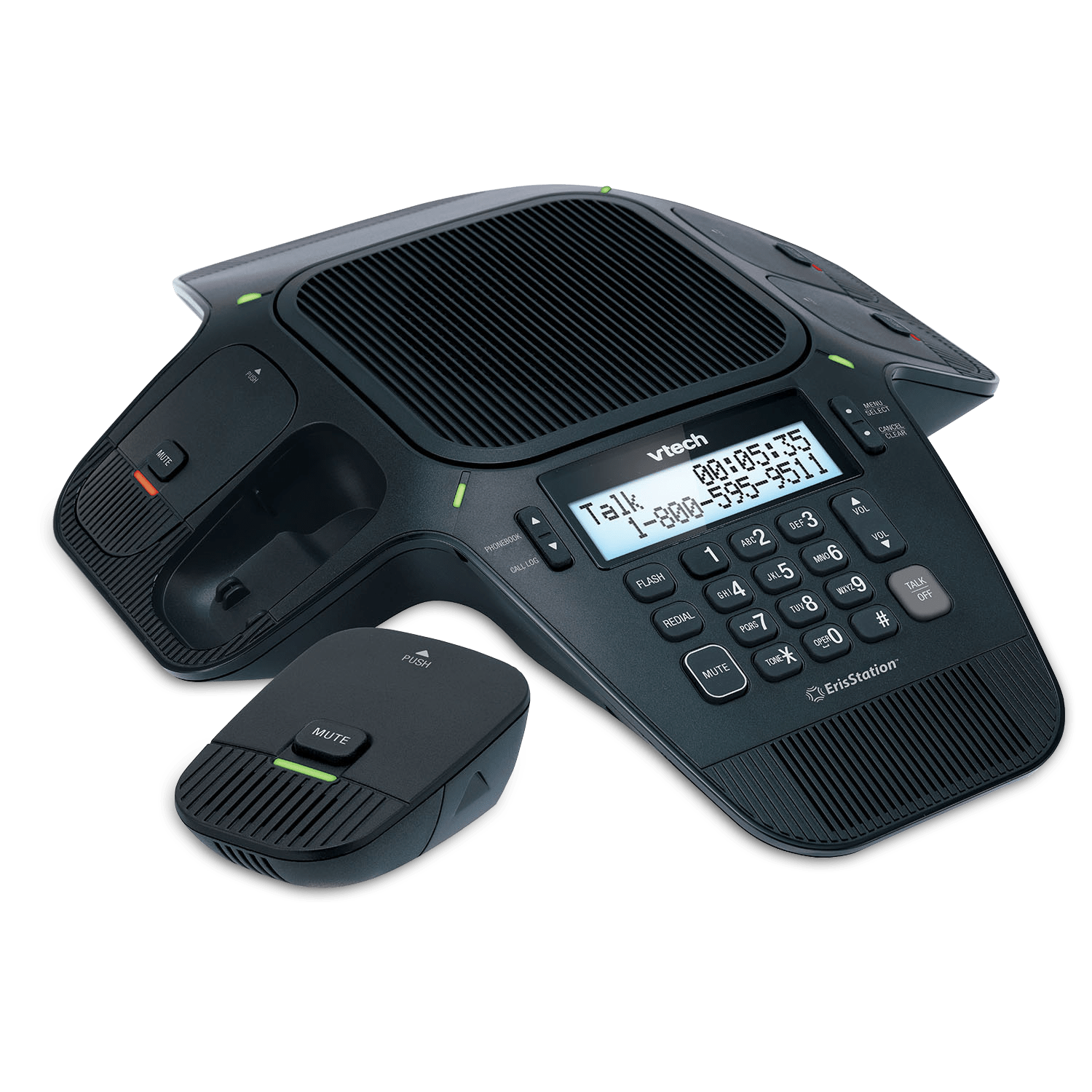 ErisStation® Conference Phone with Four Wireless Mics - view 1
